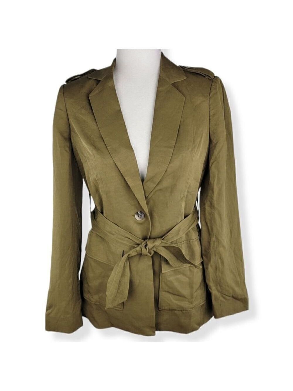 Express Cargo belted Blazer XS